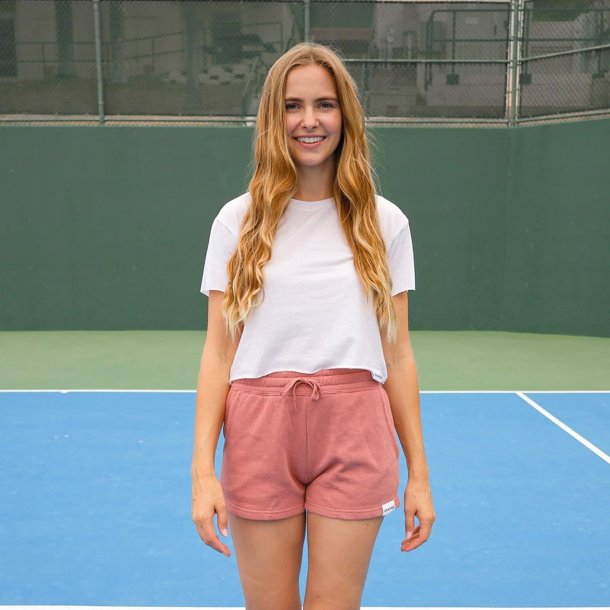 Womens White Crop Top