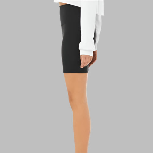 Womens High Waist Biker Shorts