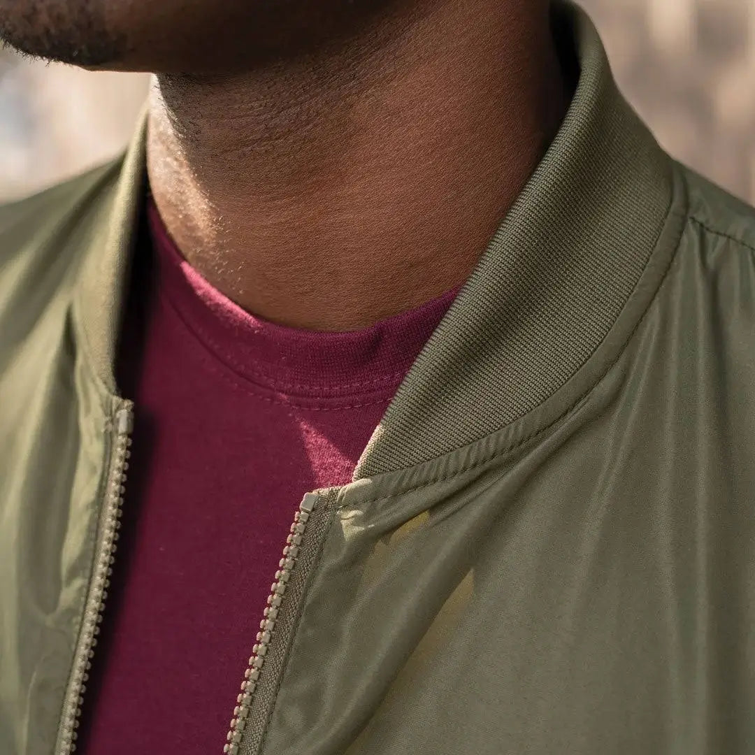 Men's Green Bomber Jacket