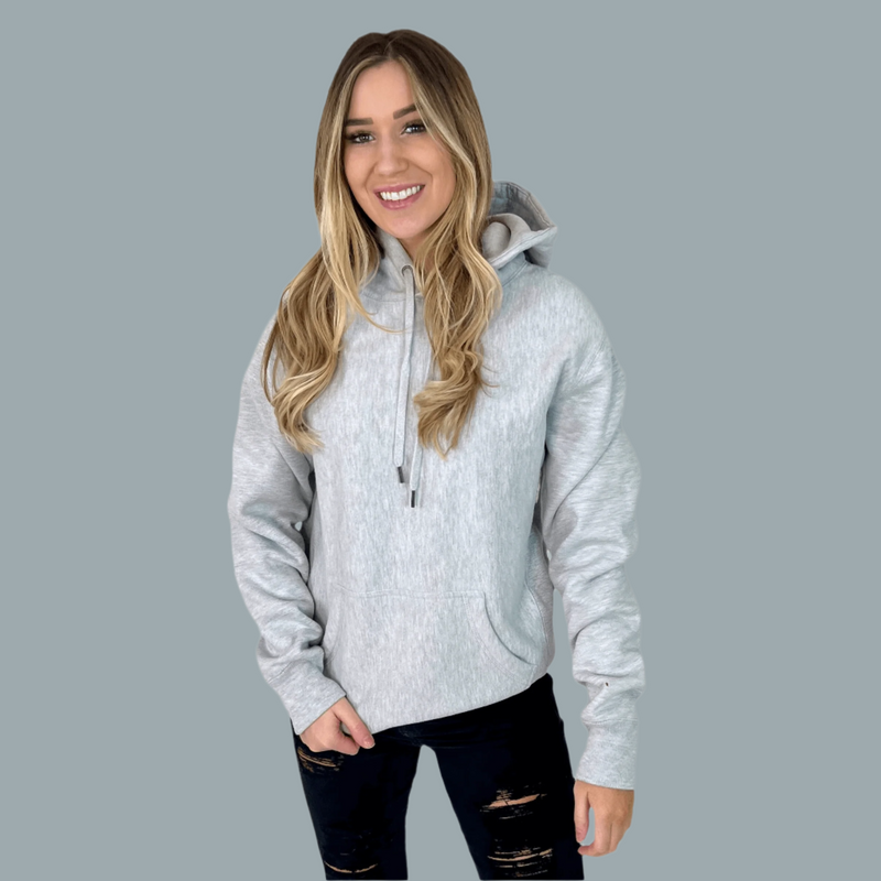 womens grey hoodie