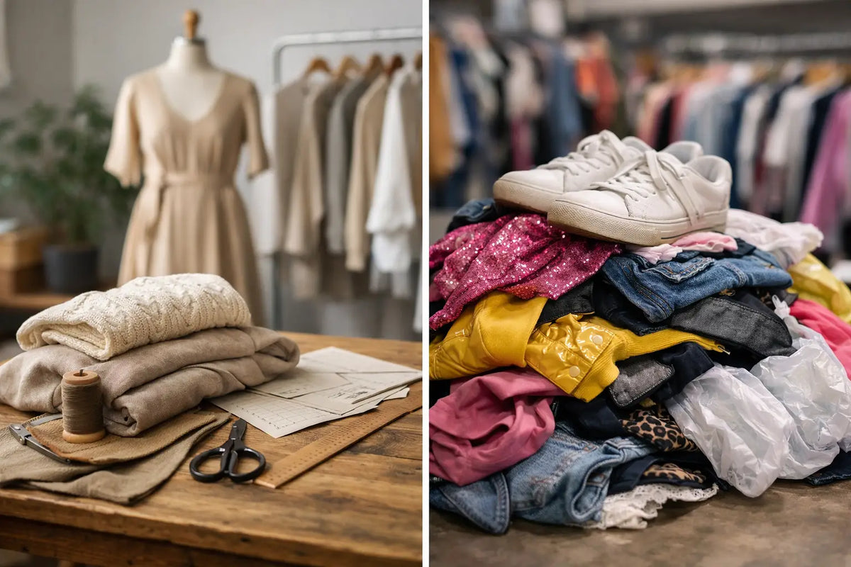 Fresh Production vs Fast Fashion: What Lasts?