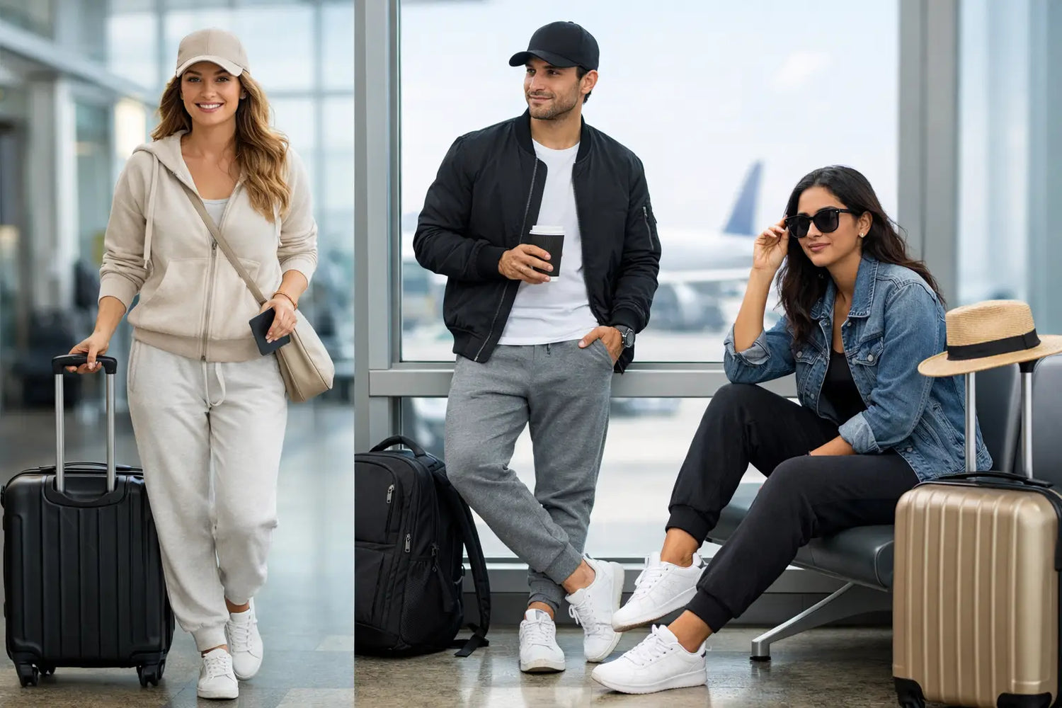 10 Easy Travel Outfit Examples With Joggers