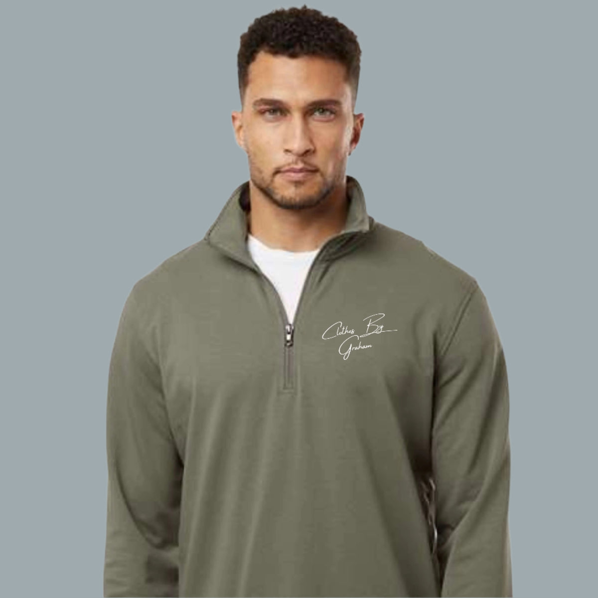 Pine Quarter-Zip pullover