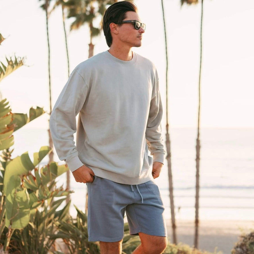 Men's Blue Sweat Shorts