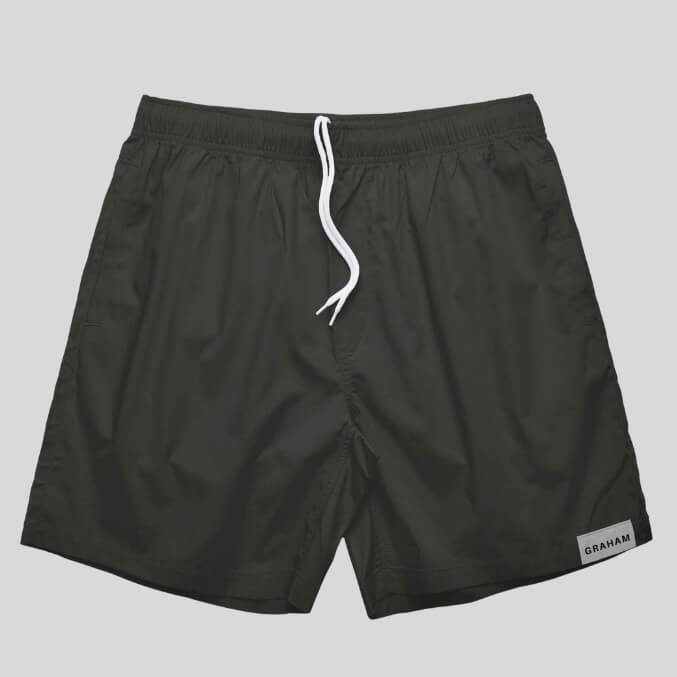 Men's Black Hoochie Daddy 5" Shorts
