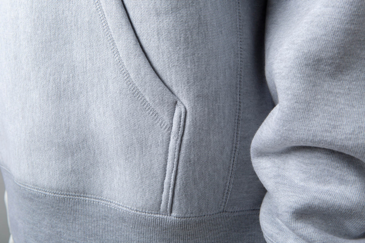 Men's Grey Heavyweight Hoodie