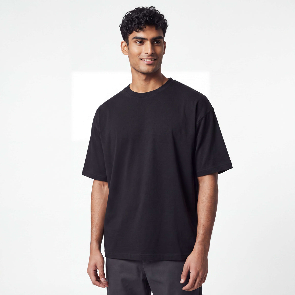 Men’s Black Heavyweight Box Tee