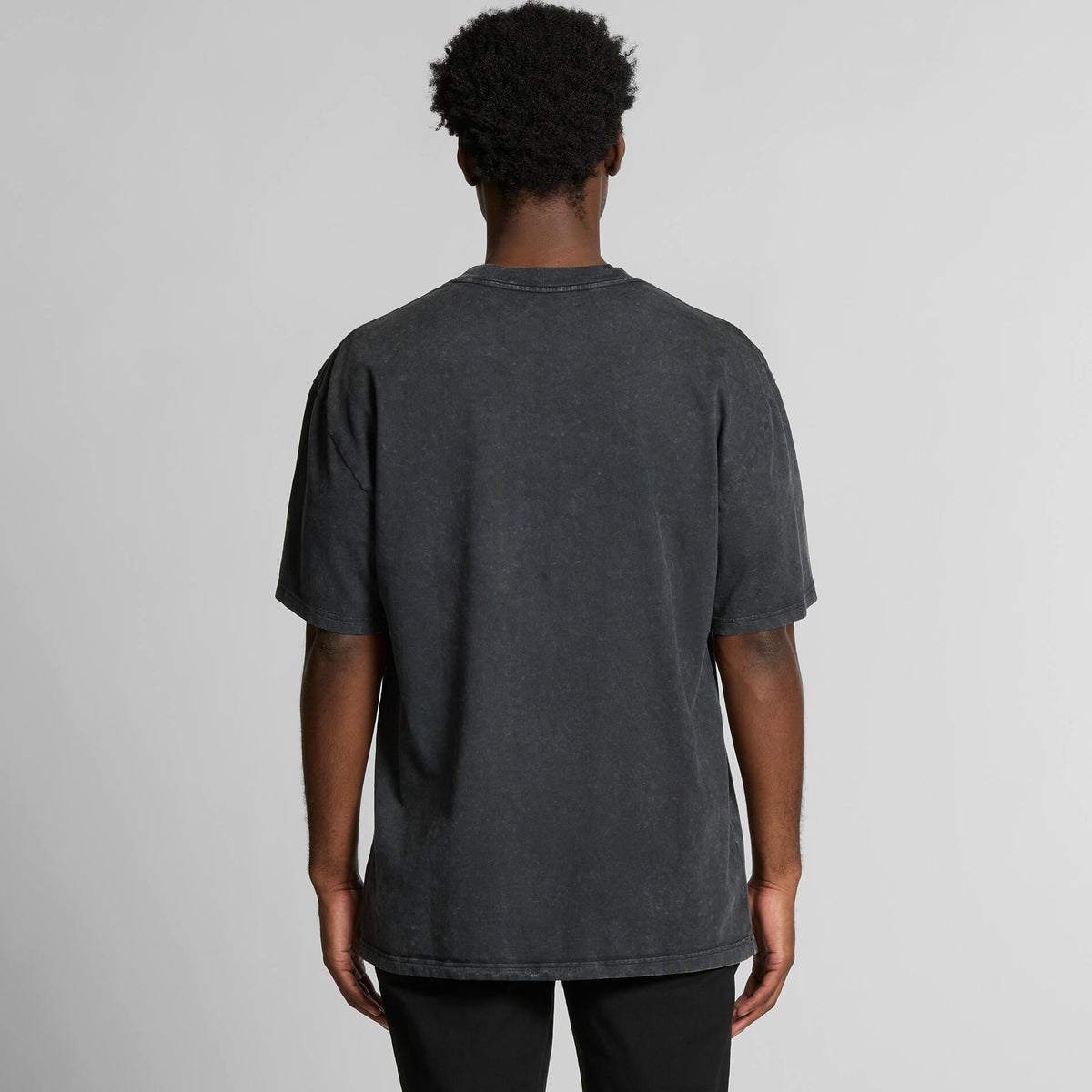 Black Stone Wash Heavy Tee