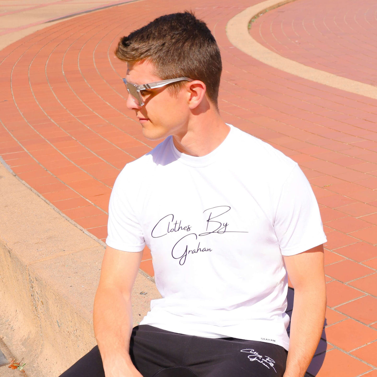 Logo White Tee