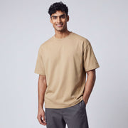 Mens Khaki Box Tee 001