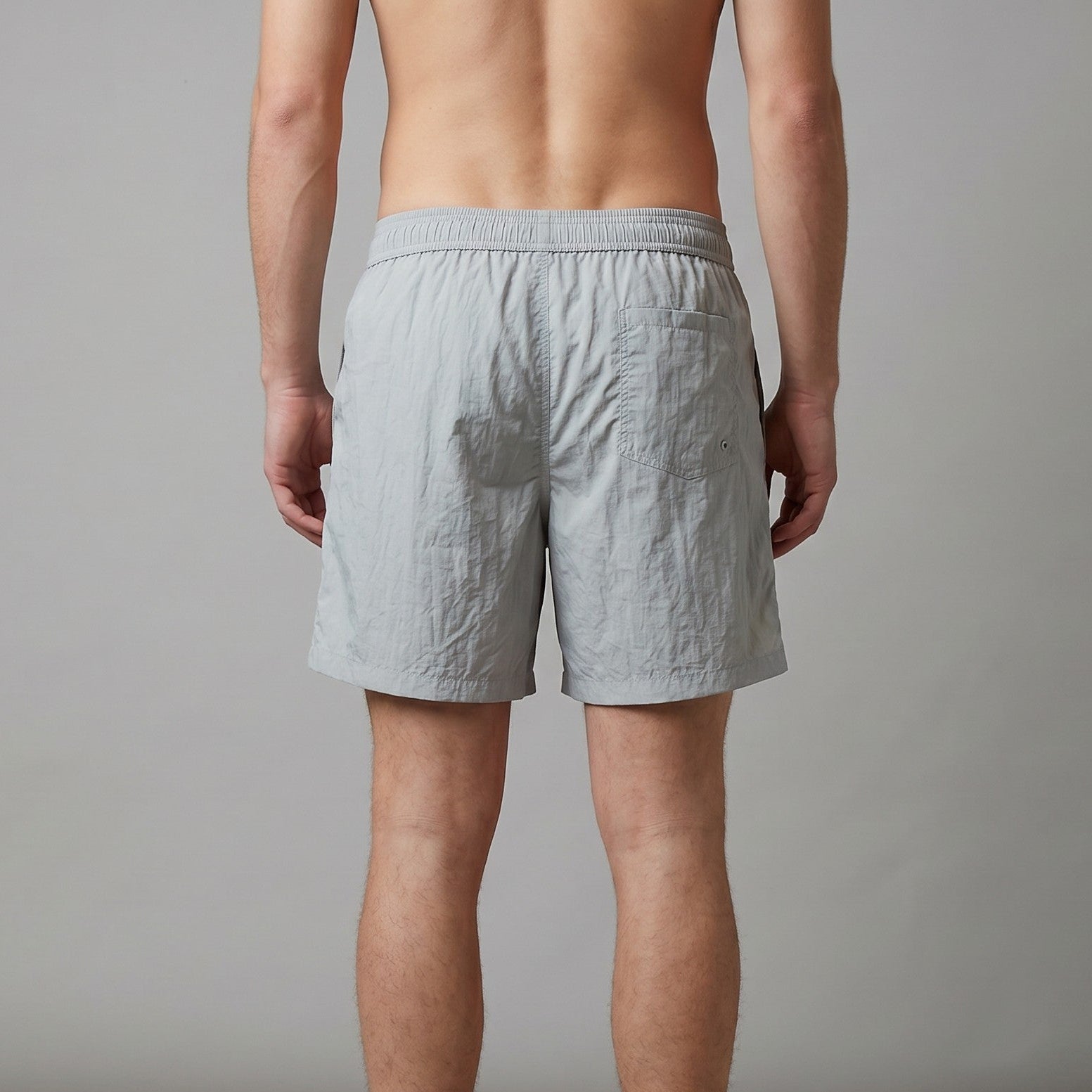 Mens smoke grey swim shorts