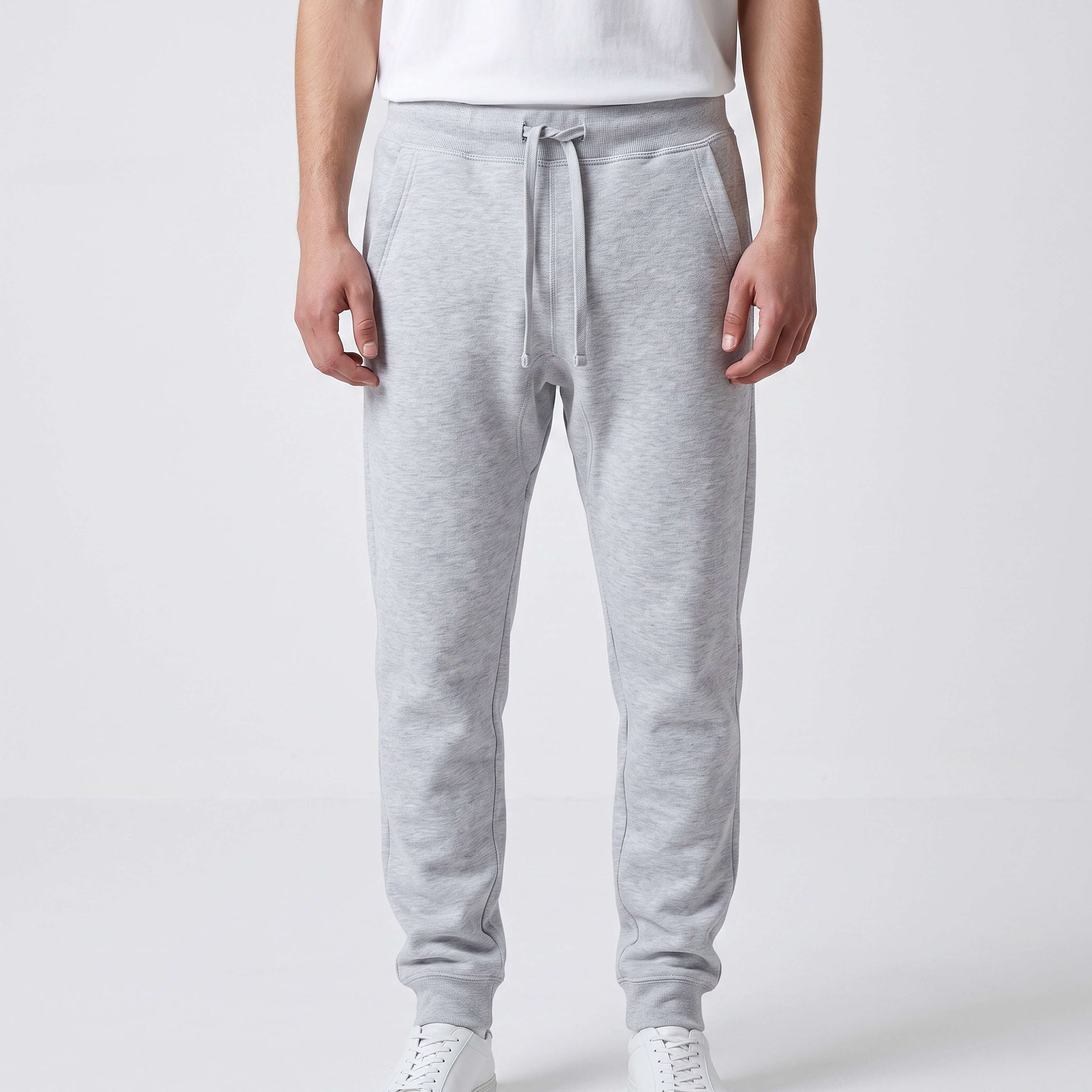 Mens heather grey joggers