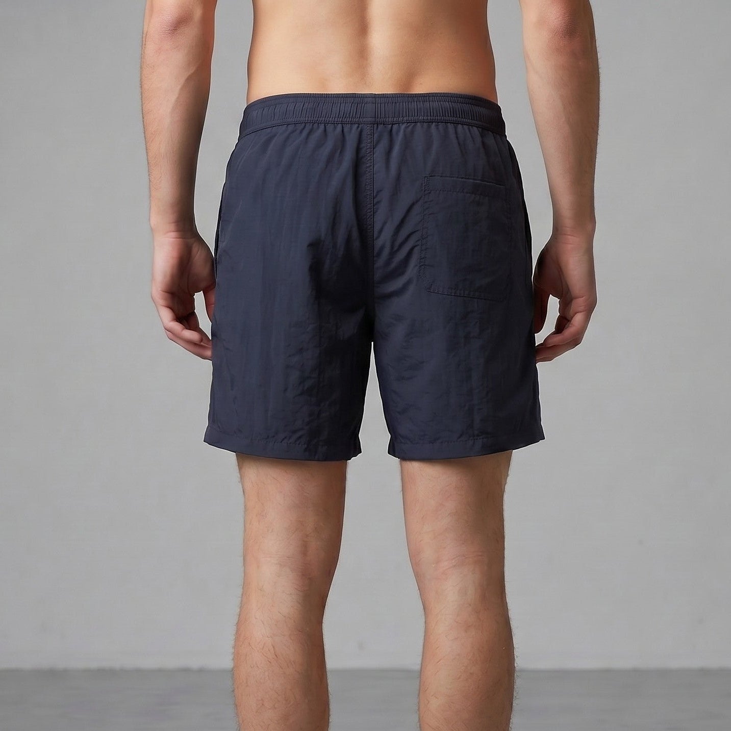 Mens Navy swim shorts