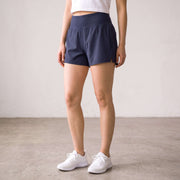 womens navy everyday active shorts