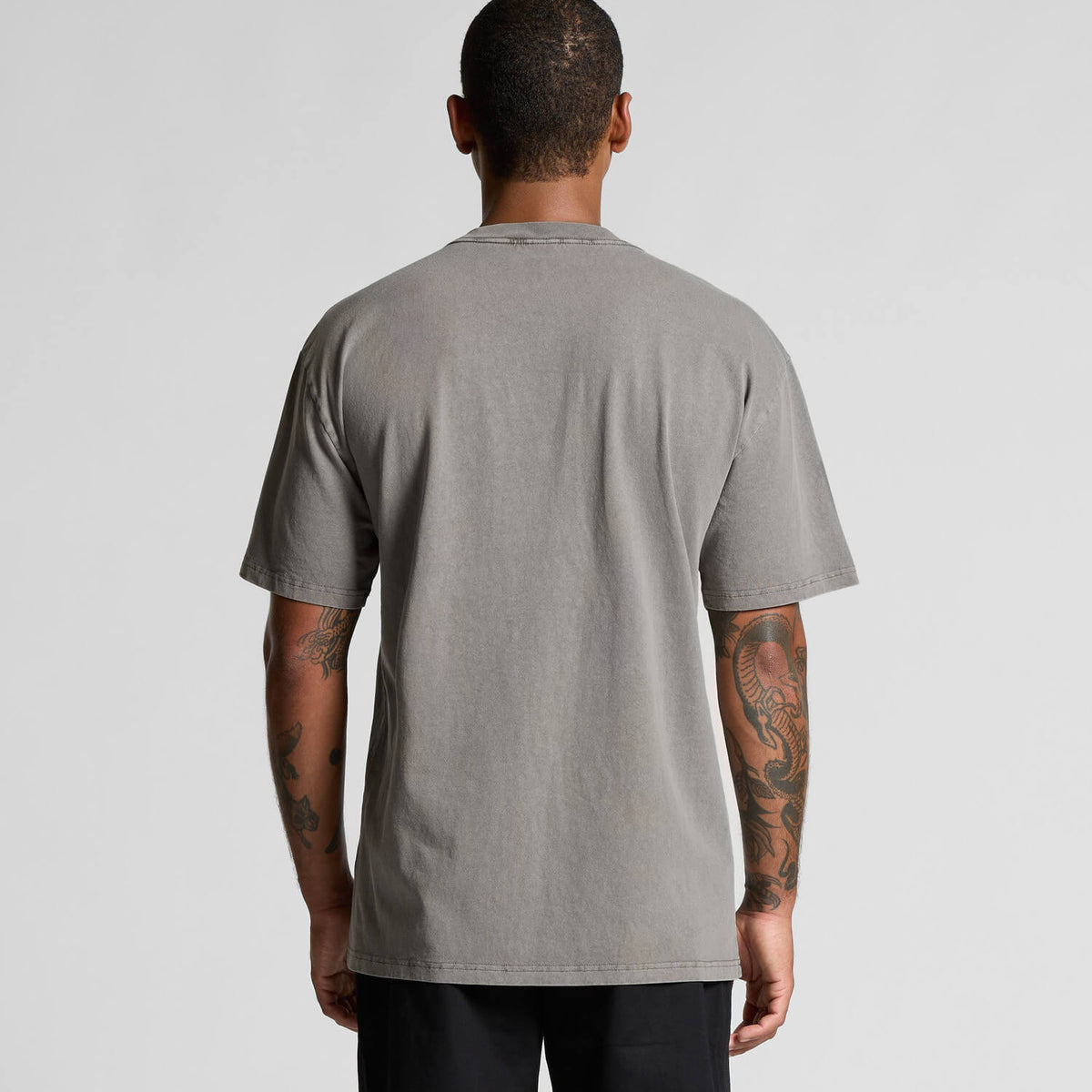 Grey Stone Wash Heavy Tee