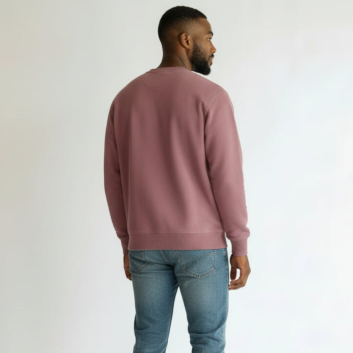 mens maroon long sleeve sweatshirt