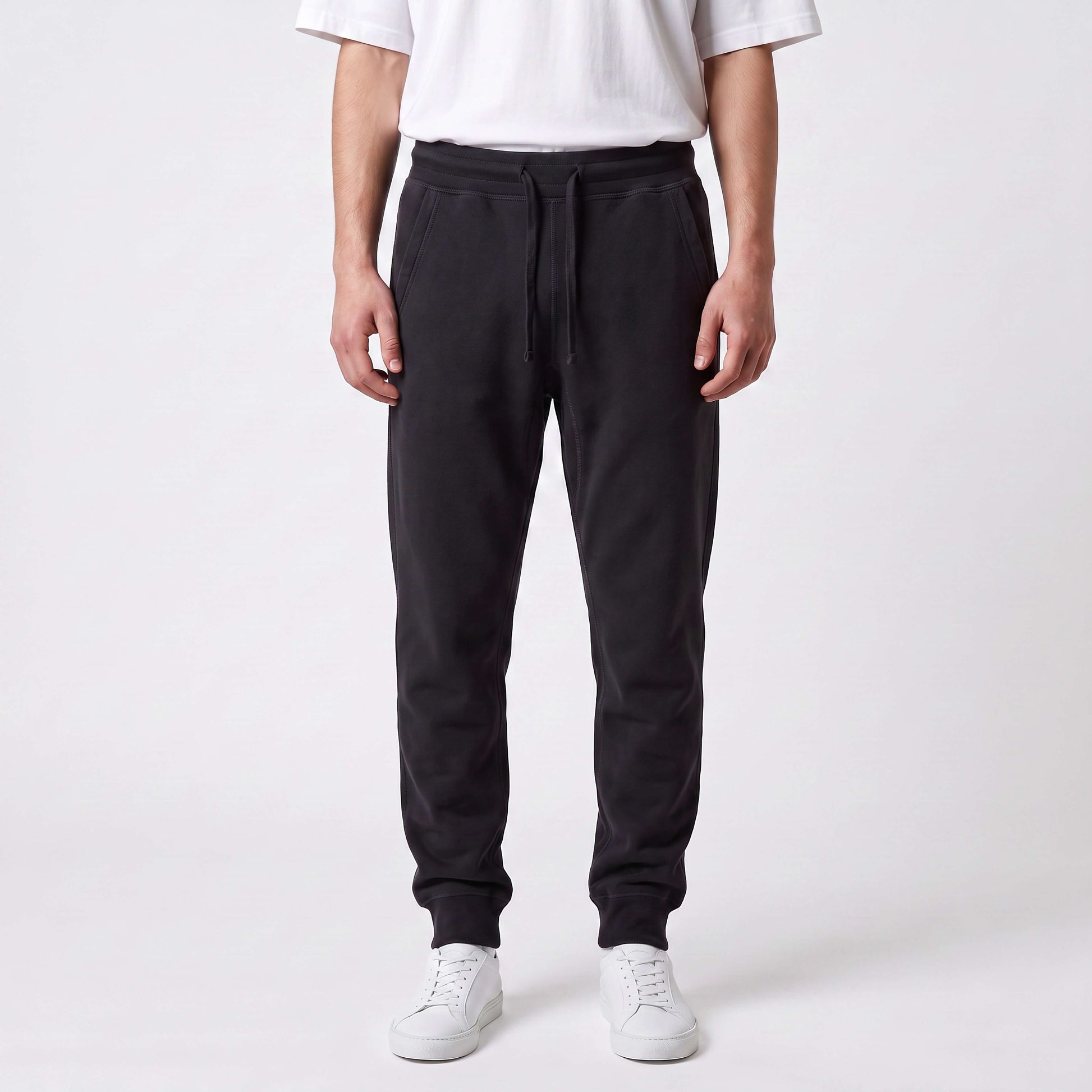 mens black joggers