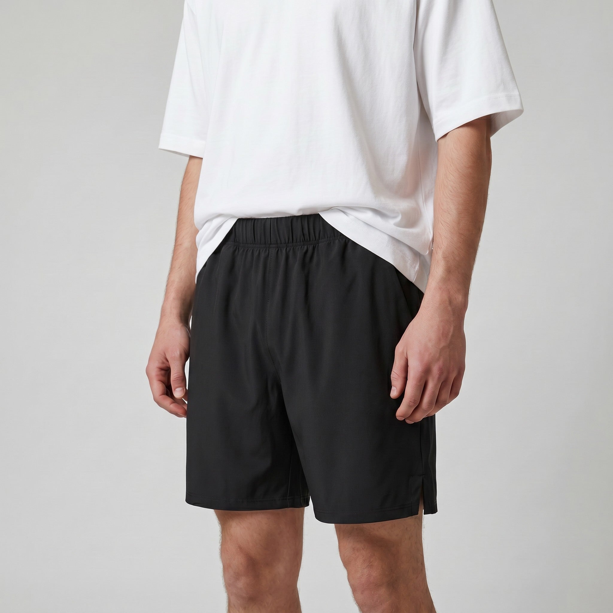 Men's Black Everday Training Shorts