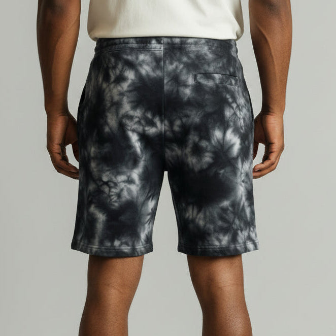 mens diamond dye fleece sweatshorts