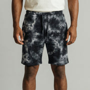 mens diamond dye fleece sweatshorts