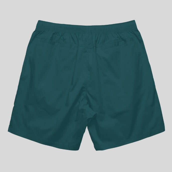 mens green hoochie daddy shorts 5 inch inseam