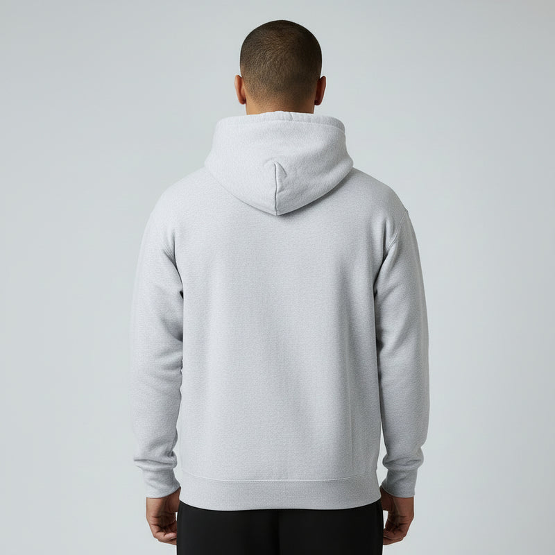 mens heather grey heavyweight hoodie
