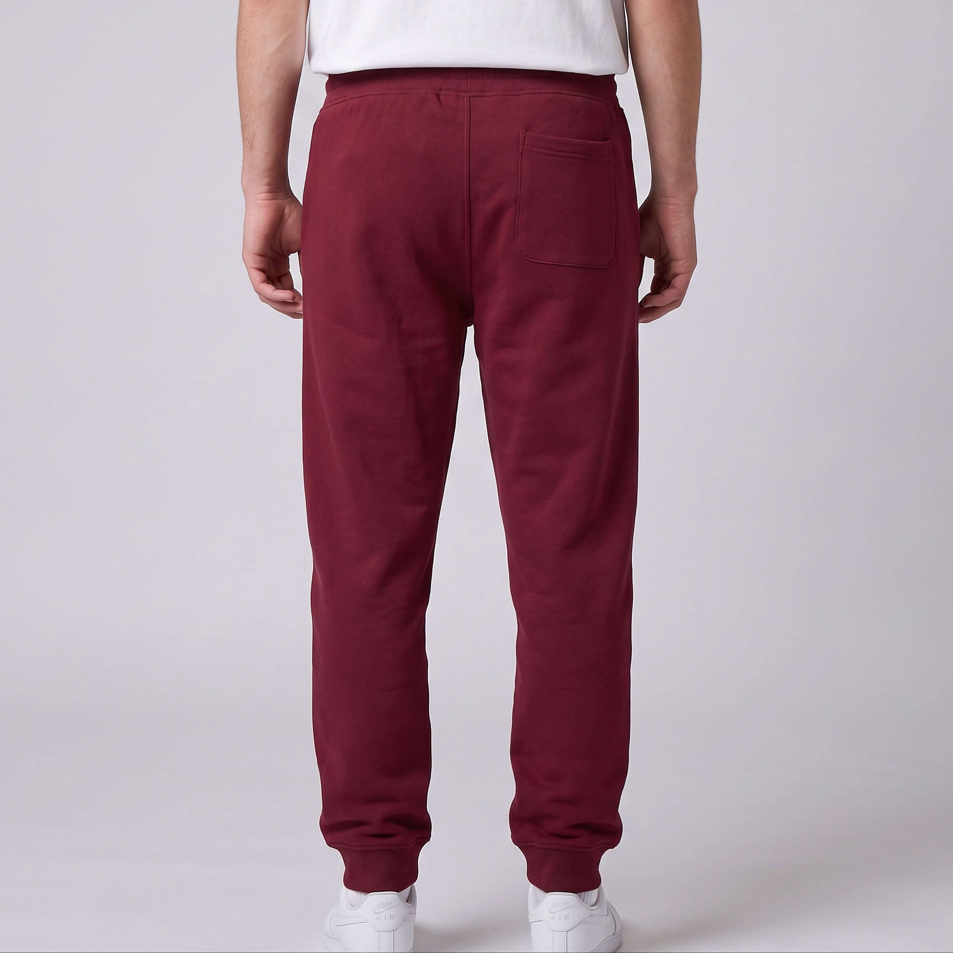 mens maroon joggers 