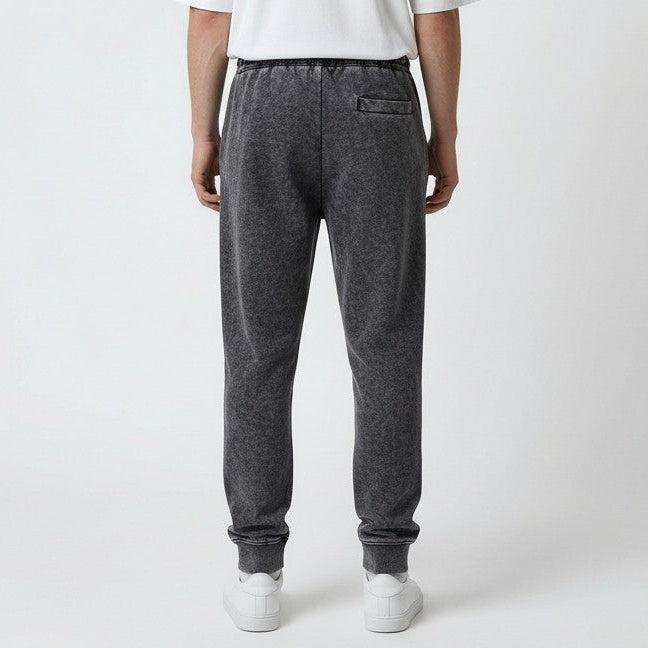 mens mineral washed joggers