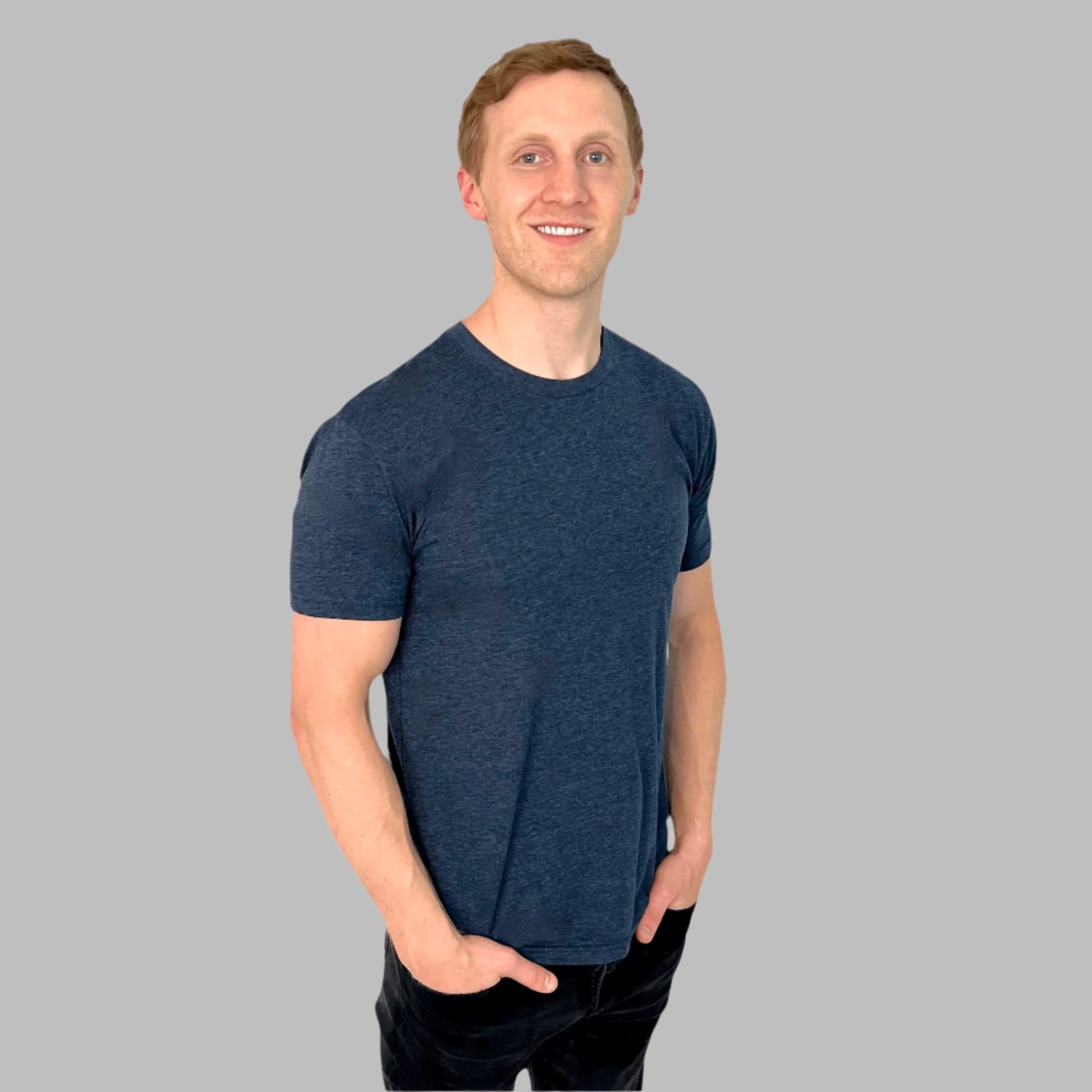 Men's Navy Everyday Crew Neck T-Shirt