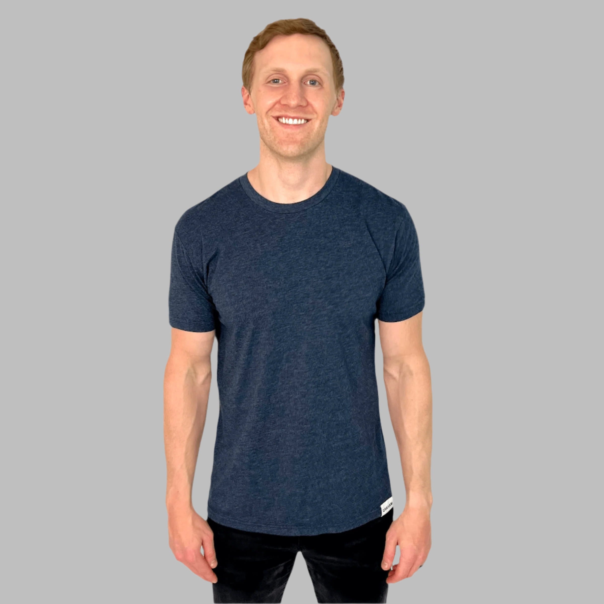 Men's Navy Everyday Crew Neck T-Shirt