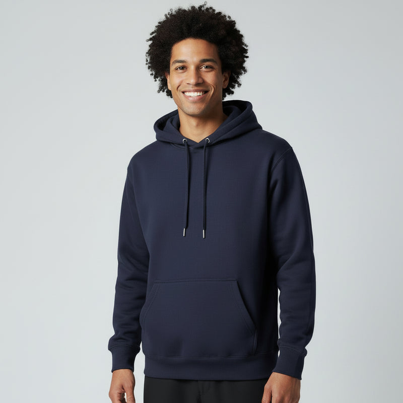 mens navy heavyweight hoodie