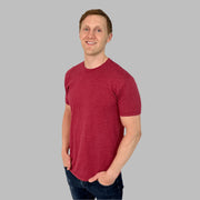 Men's Red Everyday Crew Neck T-Shirt