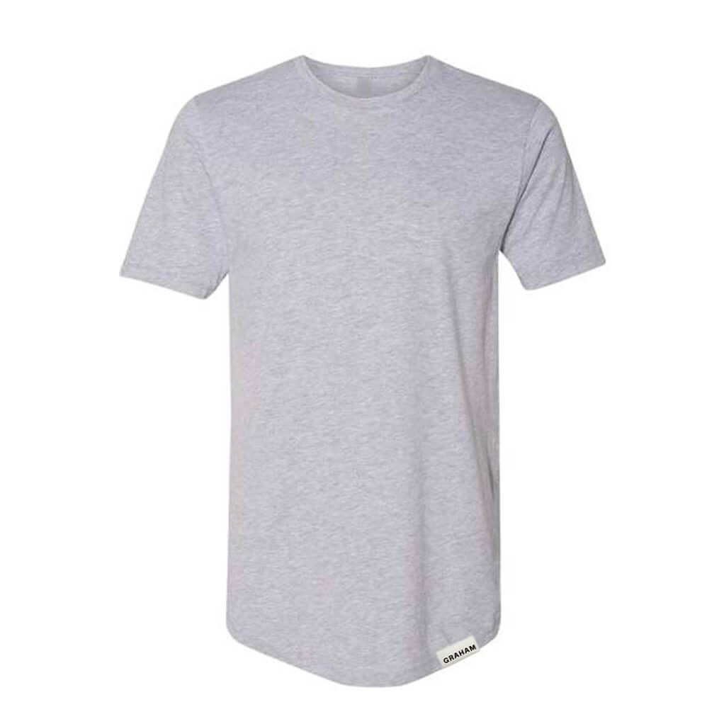 mens grey crew neck t-shirt