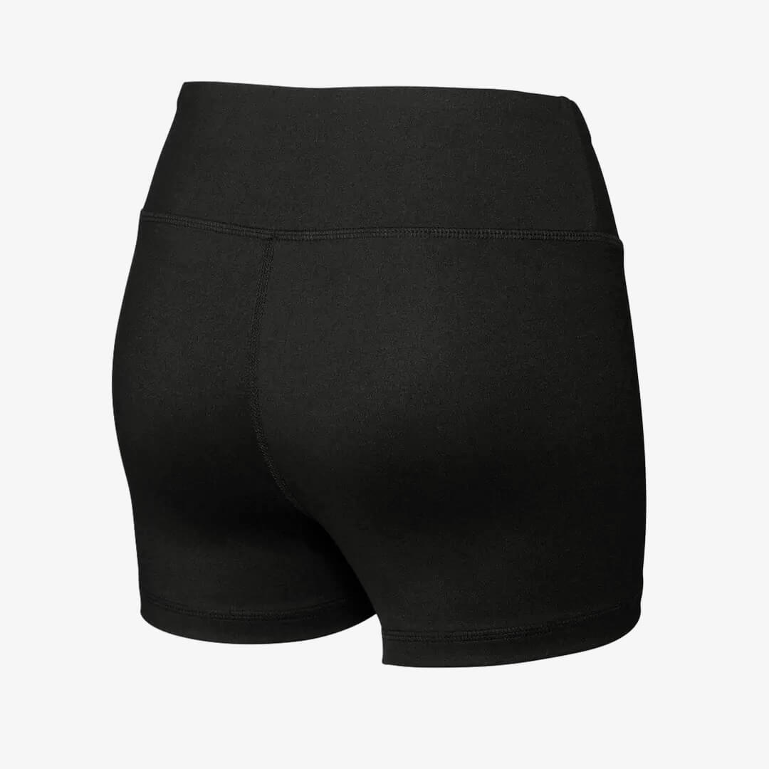 Womens Black 3 inch inseam training shorts