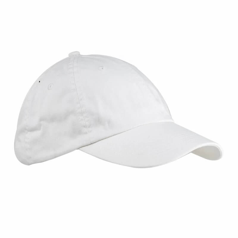 white dad hat