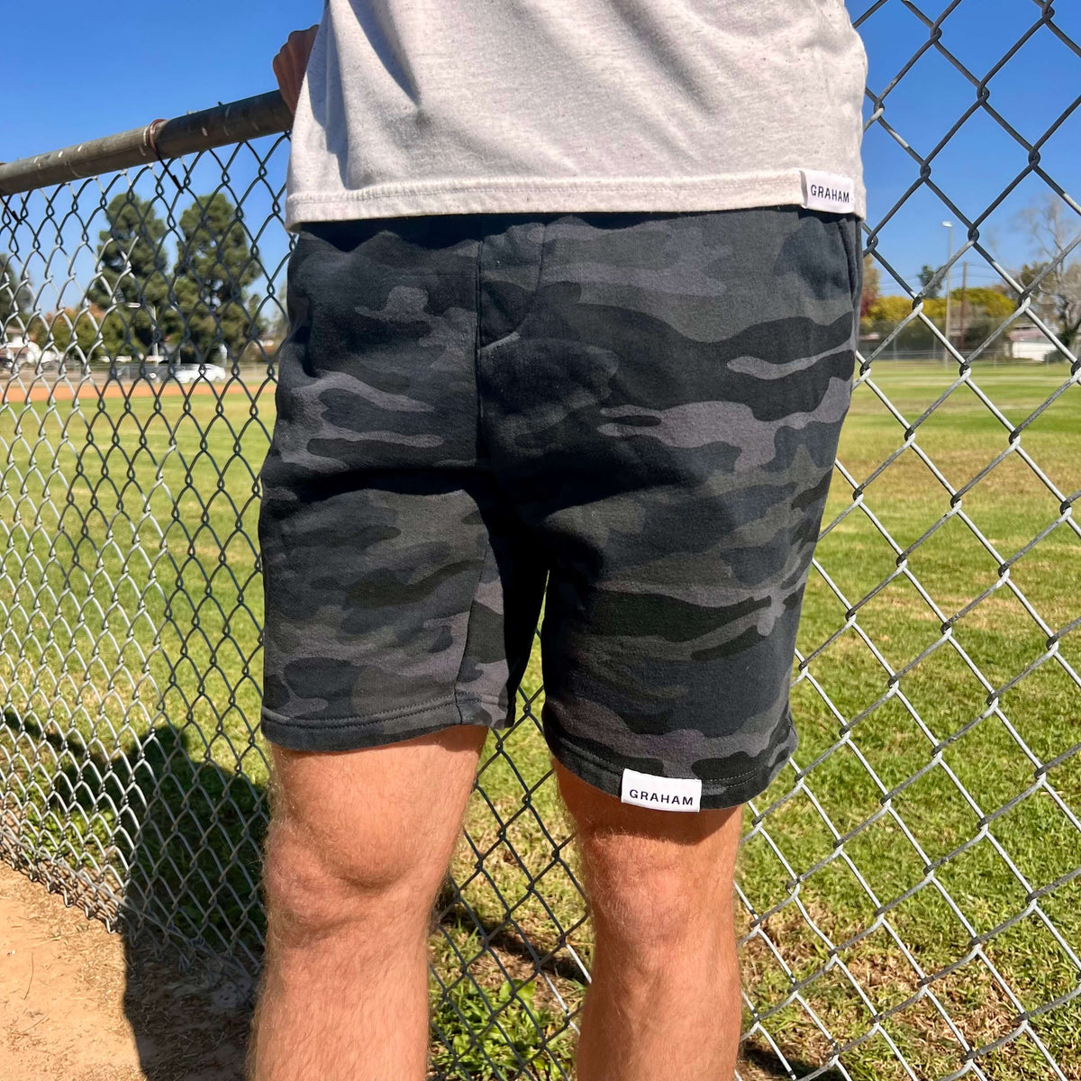Men's Camo Sweat Shorts