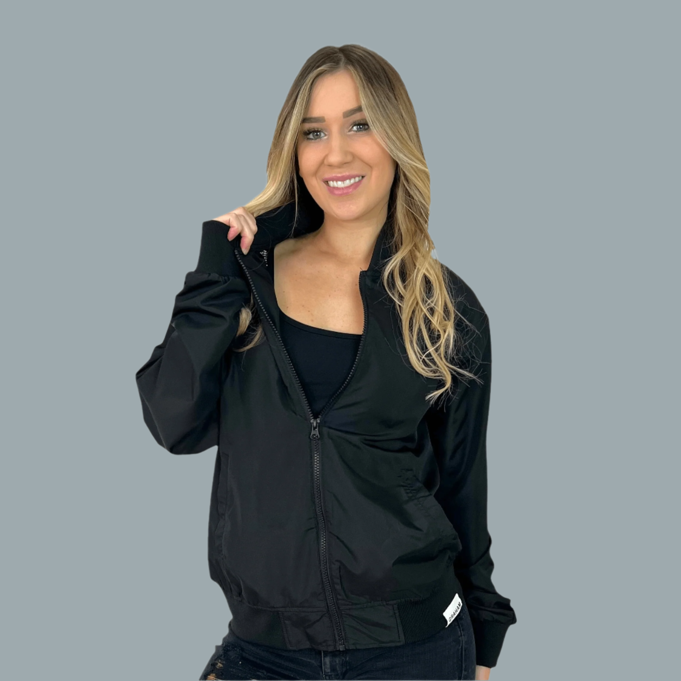 Waterproof bomber jacket womens online