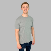 mens grey crew neck t-shirt