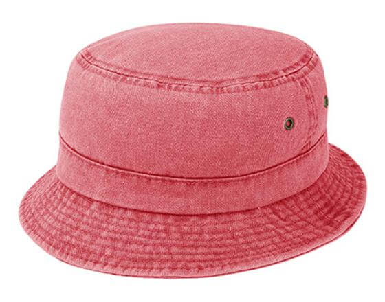 Red Bucket Hat