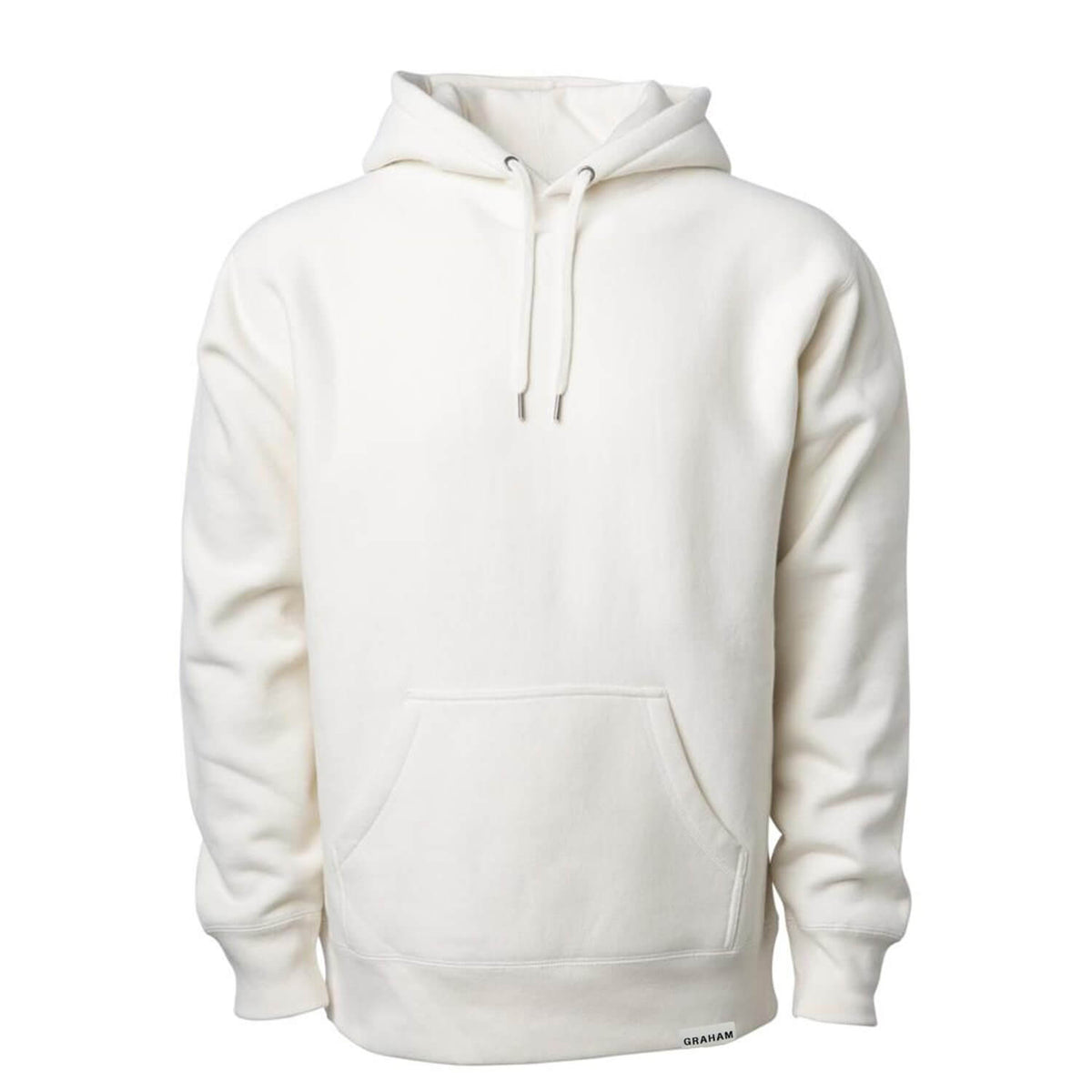 mens white hoodie