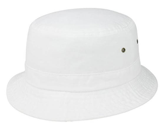 White Bucket Hat